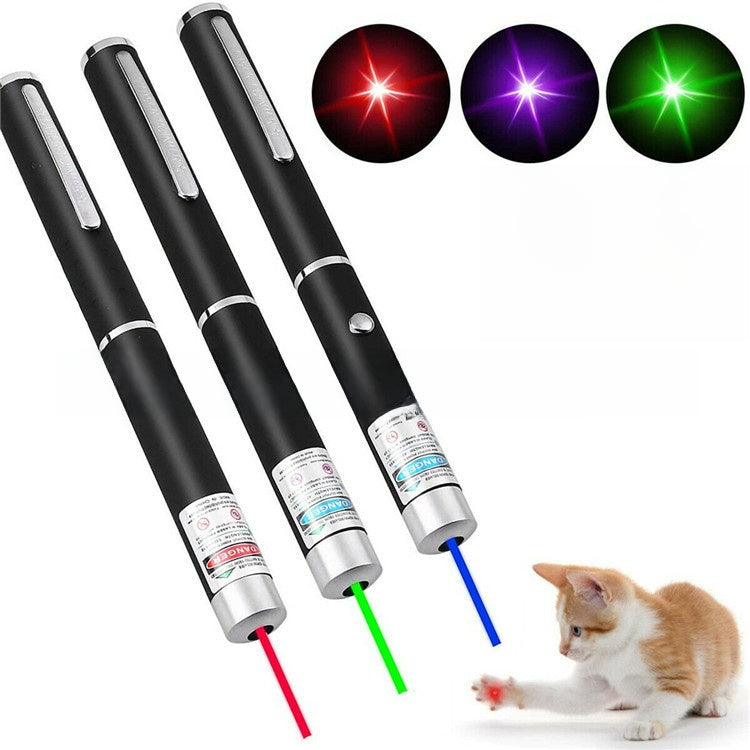 USB Rechargeable Laser Pointer Pen with Multiple Light Modes
