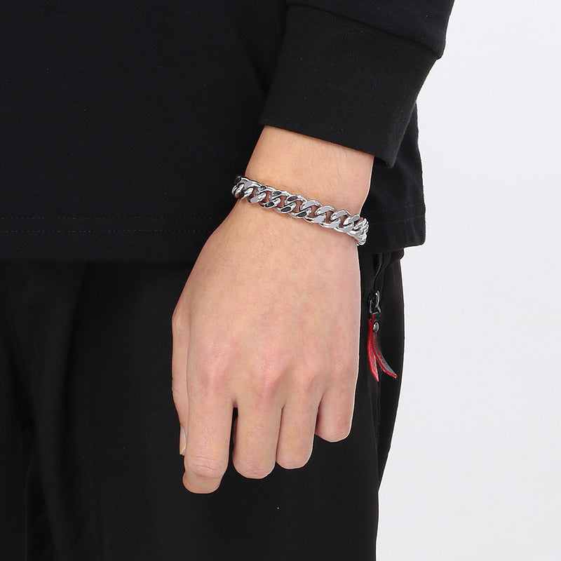 Cuban Chain Titanium Steel Bracelet