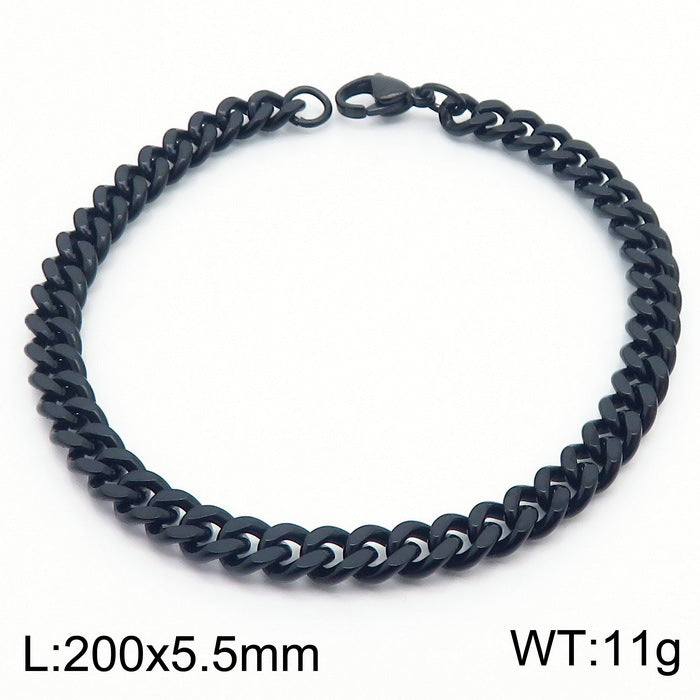 Cuban Chain Titanium Steel Bracelet