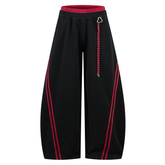Vintage Striped Sweatpants