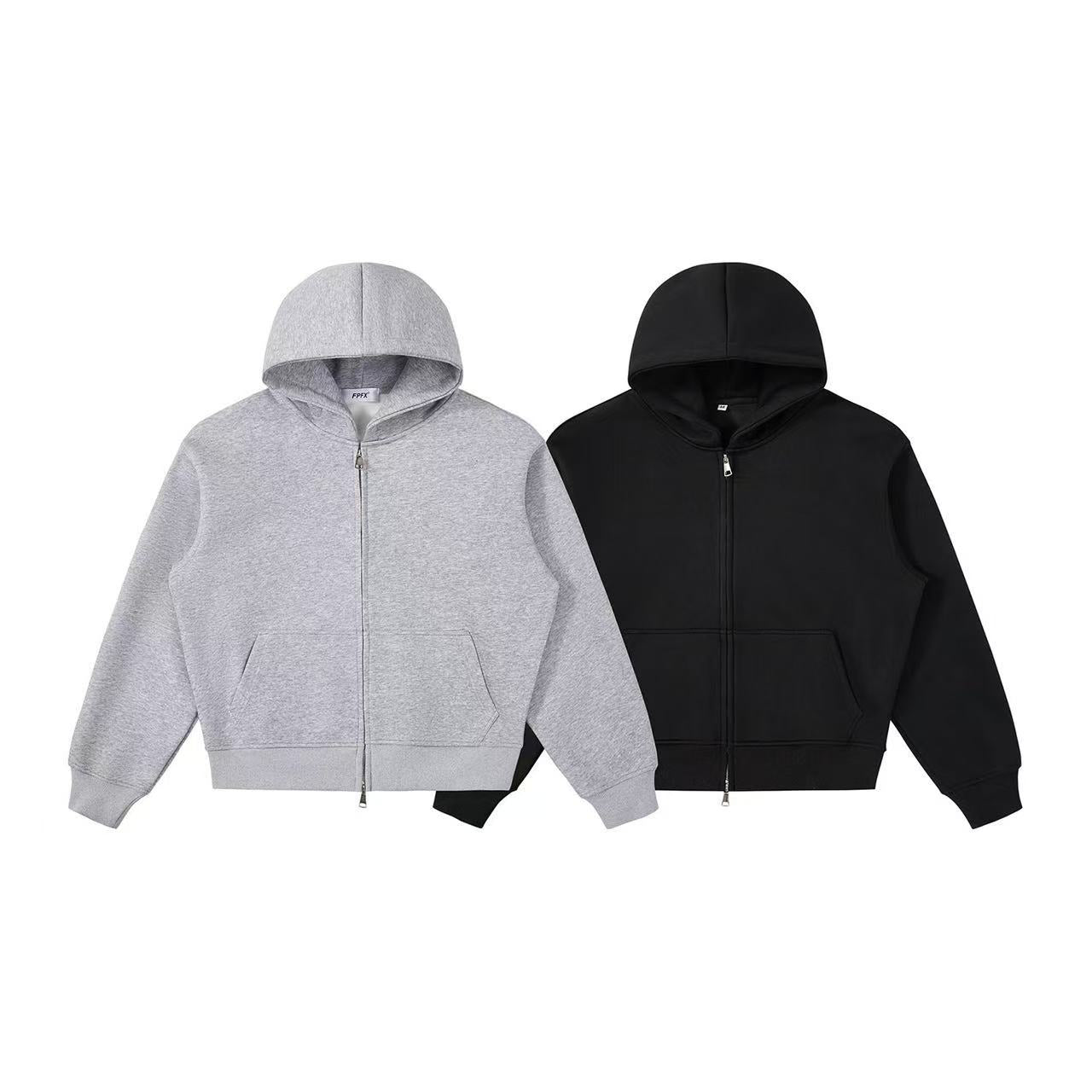 Boxy Heavyweight Hooded Sweatshirt