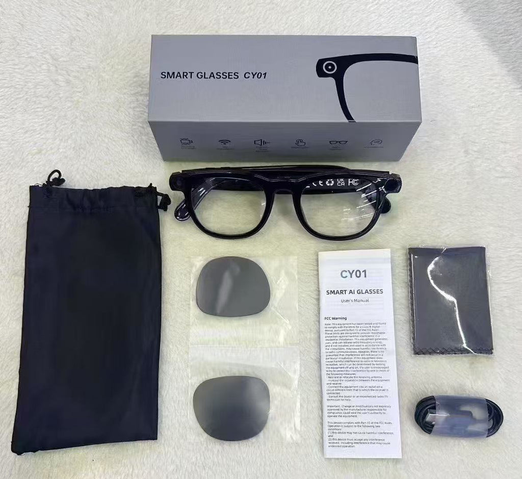 Multifunction Smart Glasses with Camera