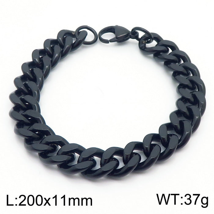 Cuban Chain Titanium Steel Bracelet