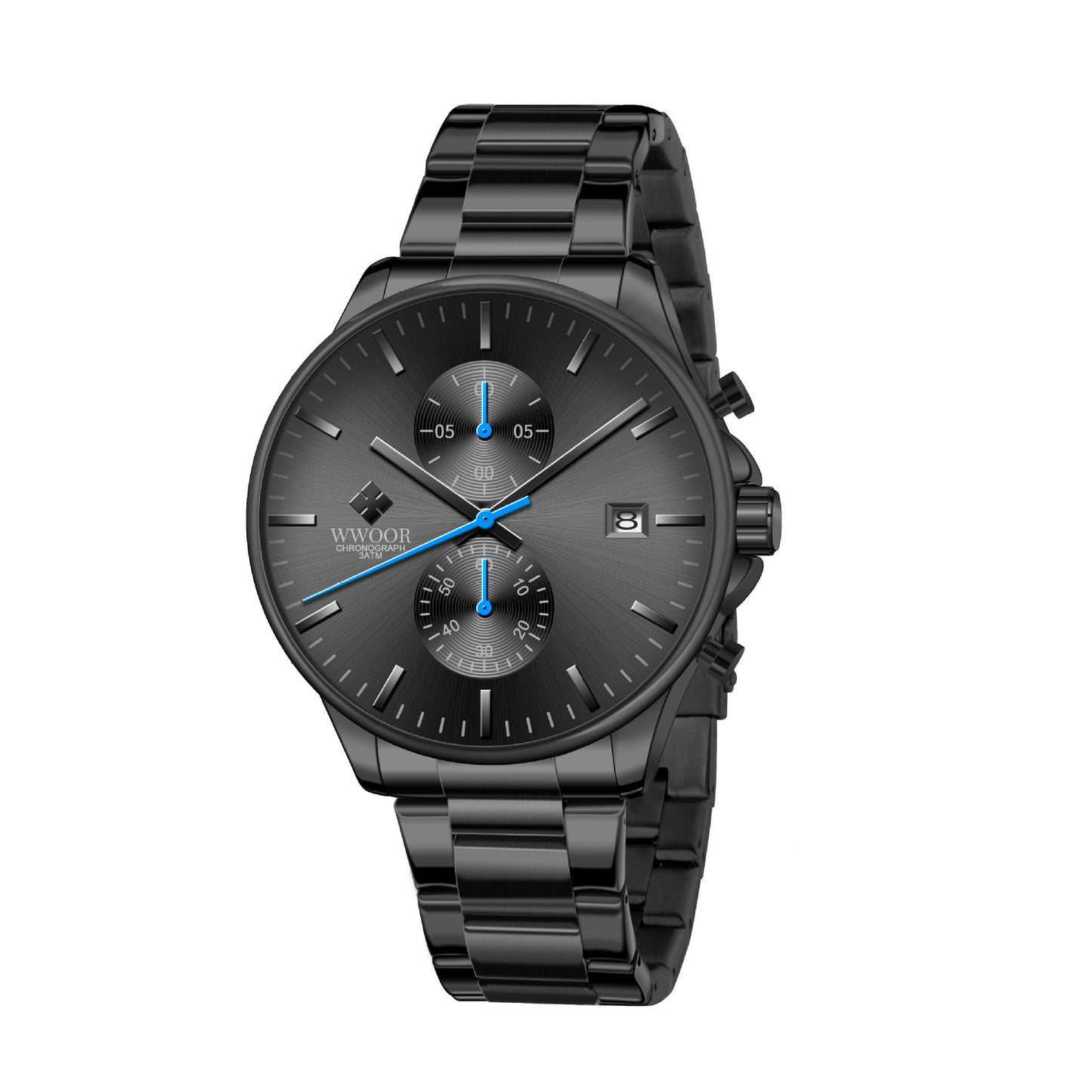 Mens Stainless Steel Quartz Watch