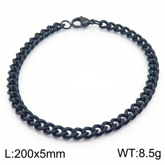 Cuban Chain Titanium Steel Bracelet