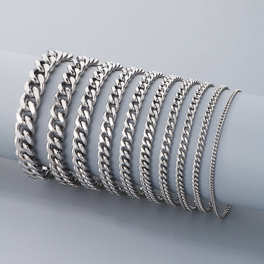 Cuban Chain Titanium Steel Bracelet