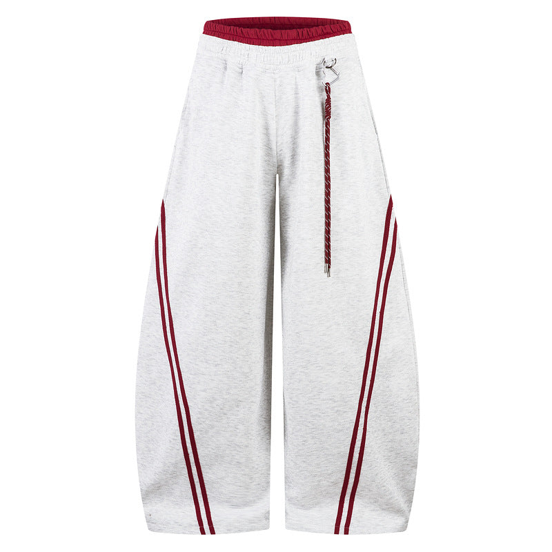 Vintage Striped Sweatpants